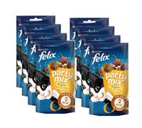 Felix Party Mix Snacks Pack 8 X 60 Gr Original