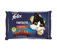 Felix húmedo gato fantastix gelatinas carnes 12x85 gr
