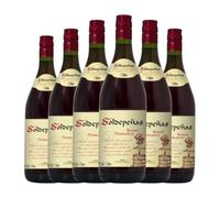 Félix Solís Soldepeñas Rosado Tempranillo Valdepeñas 1 L Vino rosado (Caja de 6 Botellas de 1 L)