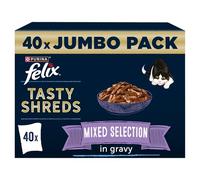 FELIX TASTY SHREDS Mixed Selection in Gravy