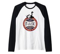 Felix The Cat All Stars Americana Baseball Camiseta Manga Raglan