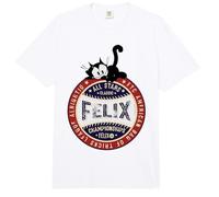 Felix The Cat All Stars Americana Baseball Comfort Colors Adult Heavyweight T-Shirt
