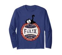 Felix The Cat All Stars Americana Baseball Manga Larga