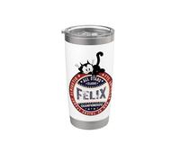 Felix The Cat All Stars Americana Baseball Vaso térmico de acero inoxidable de doble pared