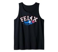 Felix The Cat Americana Catch Baseball Camiseta sin Mangas