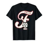Felix The Cat Americana Script Logo Camiseta