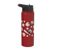Felix The Cat Baseball Icons Americana All Over Print Stainless Steel Insulated Water Bottle