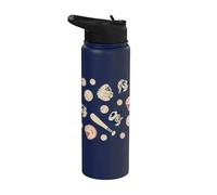 Felix The Cat Baseball Icons Americana All Over Print Stainless Steel Insulated Water Bottle