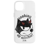 Felix The Cat Devil Horns Cooking Up Mischief Carcasa para iPhone 14 Plus