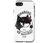 Felix The Cat Devil Horns Cooking Up Mischief Carcasa para iPhone SE (2020) / 7 / 8