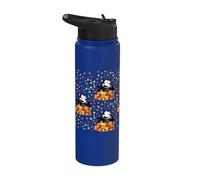 Felix The Cat Fall Fun All Over Print Stainless Steel Insulated Water Bottle