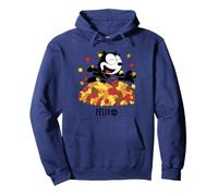Felix The Cat Fall Leaf Pile Fun Sudadera con Capucha