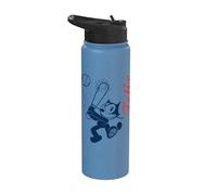 Felix The Cat Home Run Baseball Americana Stainless Steel Insulated Water Bottle