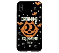 Felix The Cat Jack O Lantern Dreaming & Scheming Carcasa para iPhone XS Max