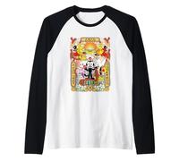 Felix The Cat Lunar New Year Festivities Camiseta Manga Raglan