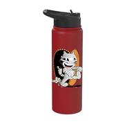 Felix The Cat Mummy Halloween Fun Stainless Steel Insulated Water Bottle