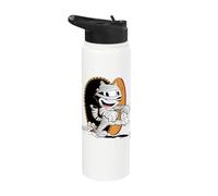 Felix The Cat Mummy Halloween Fun Stainless Steel Insulated Water Bottle