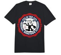Felix The Cat Sluggers Americana Baseball Comfort Colors Adult Heavyweight T-Shirt