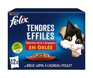 FELIX tiernas afiladas en Jalea campaña, 12 x 85 g