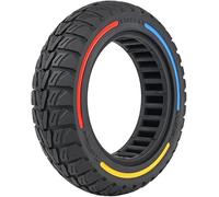 Felixstory 9.5x2.5-6.1 Neumático Sólido Todoterreno, diseñado para Scooter Eléctrico NIU KQi3 Pro/Max/Deporte, Neumático Sin Cámara Aire 9.5 Pulgadas Delantero/Trasero, Resistente a Puntos