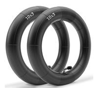 Felixstory - Cámara de aire universal reforzada con válvula 45° para Zero 10x/Apollo Pro/Kugoo M4 Pro/Dualtron Victor/Kaabo Mantis 10 Pro Scooter eléctrico (2 unidades, 80/65-6, 255x80, 10 x 3 cm)