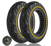 Felixstory - Neumático completo (10 x 2,0 cm, 10 x 2,125 pulgadas, para Xiaomi 3 lite/Essential/ Pro2, 5TH WHEEL V30Pro, patinete eléctrico, antideslizante, antipinchazo, sólido, 50/75-6,1 pulgadas,