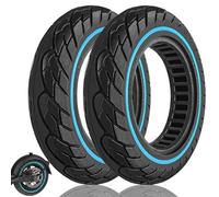Felixstory Neumático sólido 10x2.125, Neumático para patinete eléctrico a prueba de pinchazos, Neumático original de repuesto para 10x2, 10x2/54-152, 8.5x2, 50/75-6.1 Tamaños, neumático antideflatable