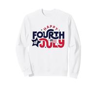 Feliz 4 de Julio Día de la Independencia Patriotic Pride USA Flag Sudadera