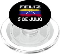 Feliz 5 De Julio Día de la Independencia Venezuela PopSockets PopGrip para MagSafe
