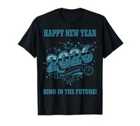 Feliz Año Nuevo 2026 Celebración Anillo Futuro Camiseta