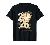 Feliz año Nuevo 2026 Deje Que la Cuenta Regresiva comience con animadas imágenes Camiseta