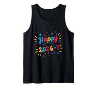 Feliz año Nuevo Divertido 2026 67 Six Seven 2026-7 Gen Z Slang Camiseta sin Mangas