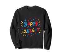 Feliz año Nuevo Divertido 2026 67 Six Seven 2026-7 Gen Z Slang Sudadera