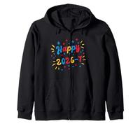 Feliz año Nuevo Divertido 2026 67 Six Seven 2026-7 Gen Z Slang Sudadera con Capucha