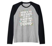 Feliz Año Nuevo Firworks Display Nochevieja Camiseta Manga Raglan