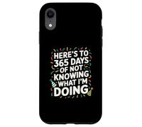 Feliz Año Nuevo Firworks Display Nochevieja Carcasa para iPhone XR