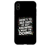 Feliz Año Nuevo Firworks Display Nochevieja Carcasa para iPhone XS Max