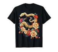 Feliz Año Nuevo Lunar 2025 Año del Signo del Zodíaco de la Serpiente Camiseta