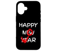 Feliz Año Nuevo Sin Guerra Paz Antiguerra Pacifista Estilo Graffiti Carcasa para iPhone 16