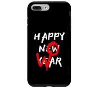 Feliz Año Nuevo Sin Guerra Paz Antiguerra Pacifista Estilo Graffiti Carcasa para iPhone 7 Plus/8 Plus