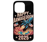 Feliz Armagedón 2025 4 de julio EE.UU. Conciencia contra la guerra Trump Carcasa para iPhone 13 Pro