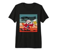 Feliz Borracho Soy Navidad Papá Noel Divertido Navidad FEA Camiseta Premium