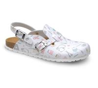 FELIZ CAMINAR - Zueco Sanitario Bio Vega/Antideslizantes/Material Reciclado/Plantilla de corhco Anatomica (Bio Vega Sanitario 42)