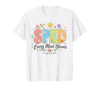 Feliz celebración del Primer día de Regreso a Clases Lista para estudiar Camiseta gráfica económica, Hombre, Blanco, M