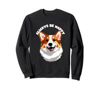 Feliz Corgi Sudadera