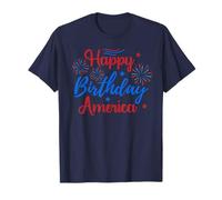 FELIZ CUMPLEAÑOS AMÉRICA 4 de julio Holiday Patriotic American Camiseta