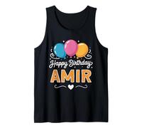 Feliz cumpleaños Amir Camiseta sin Mangas