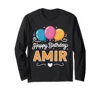 Feliz cumpleaños Amir Manga Larga