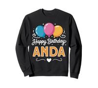 Feliz cumpleaños Anda Sudadera