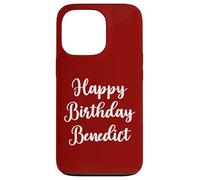 Feliz Cumpleaños Benedicto Carcasa para iPhone 13 Pro